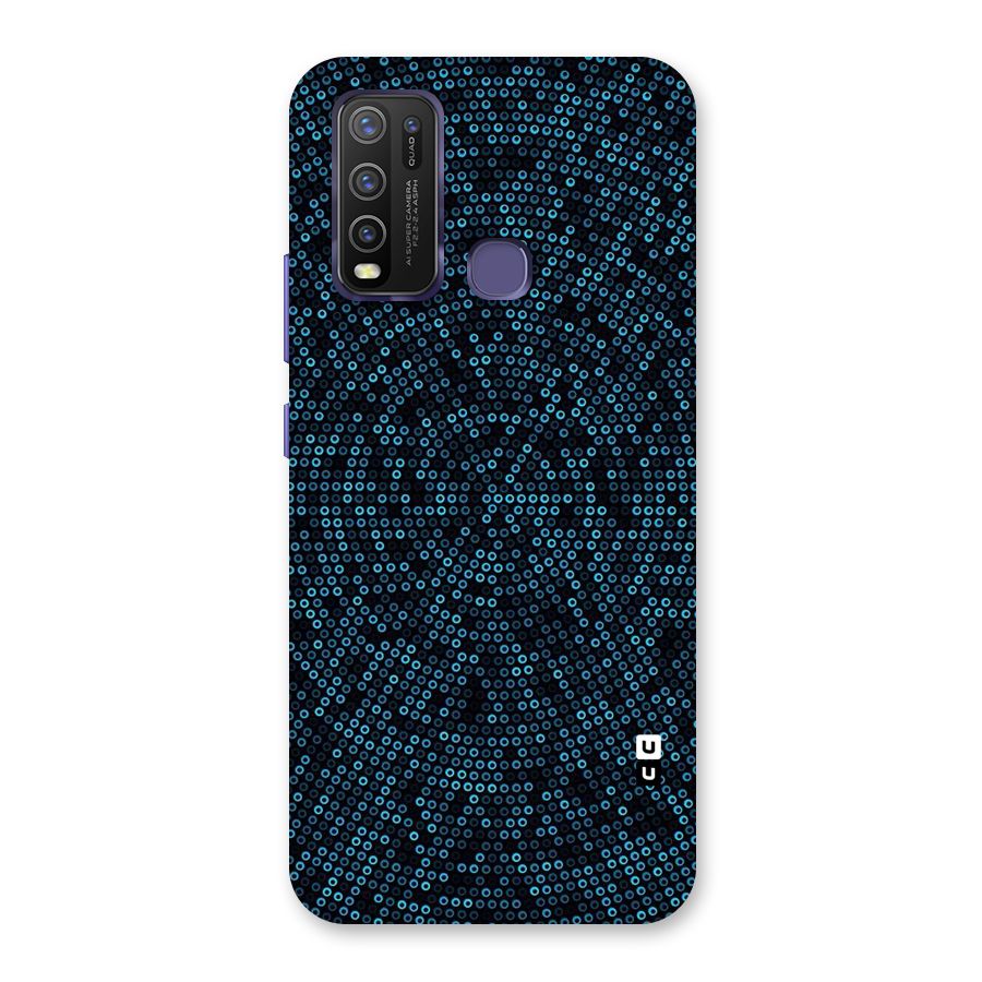 Blue Disco Lights Back Case for Vivo Y50
