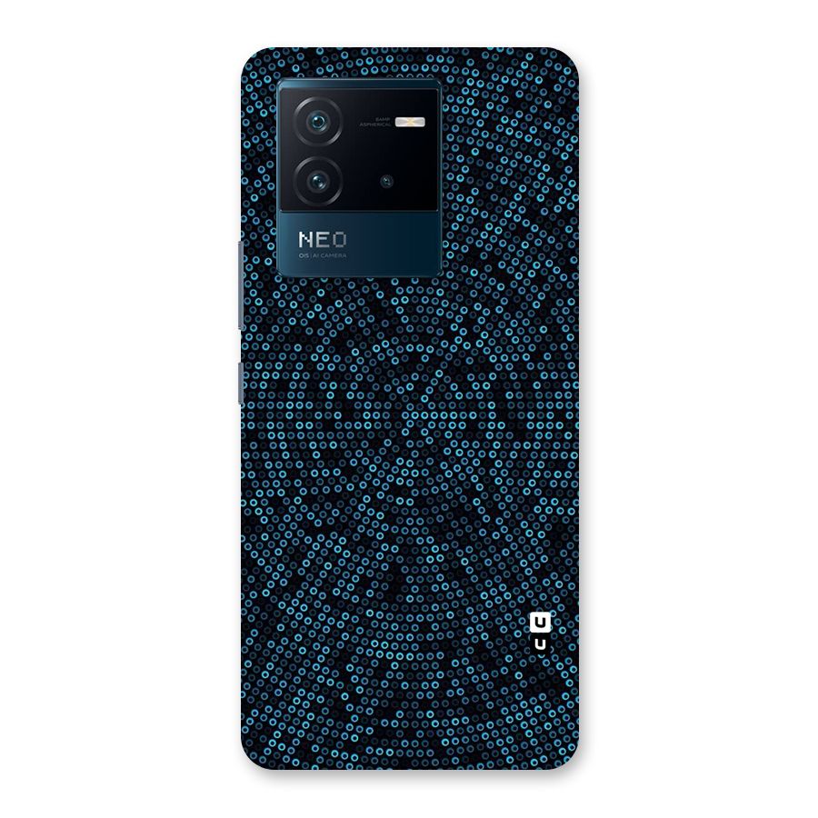 Blue Disco Lights Back Case for Vivo iQOO Neo 6 5G