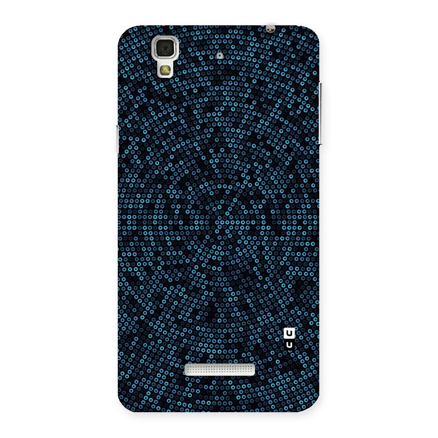 Blue Disco Lights Back Case for YU Yureka Plus