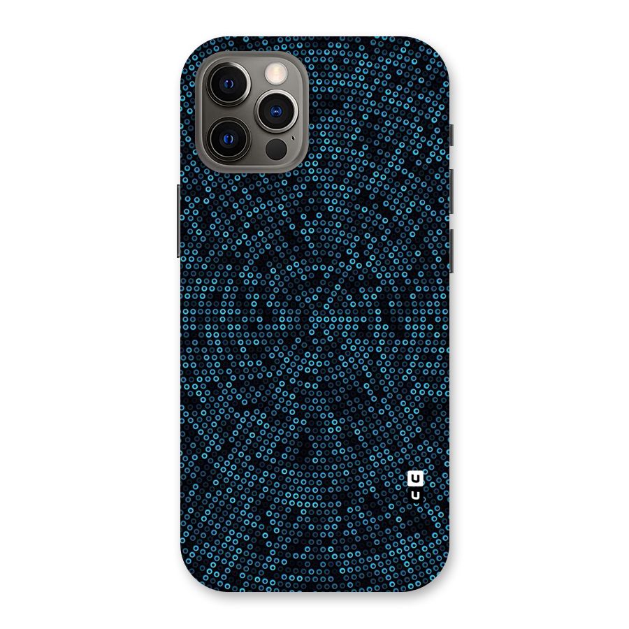 Blue Disco Lights Back Case for iPhone 12 Pro