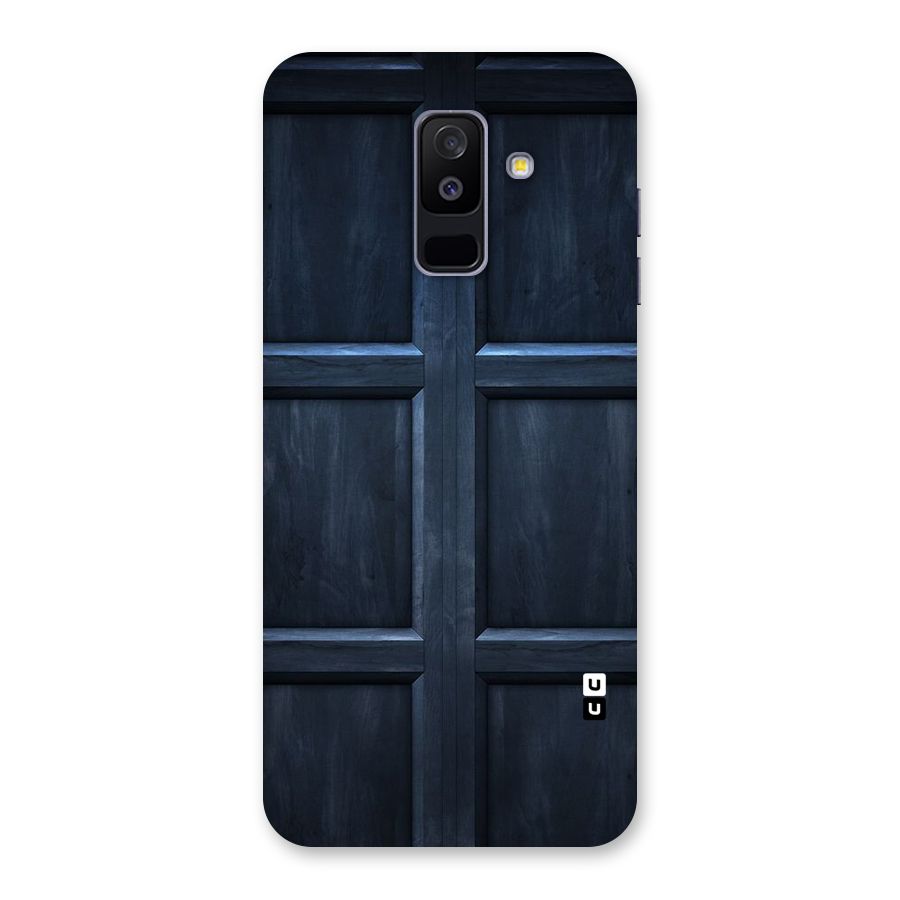 Blue Door Design Back Case for Galaxy A6 Plus