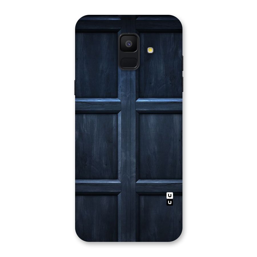 Blue Door Design Back Case for Galaxy A6 (2018)