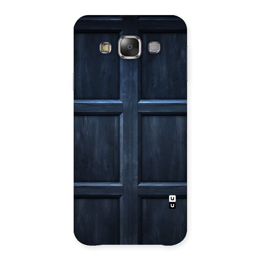 Blue Door Design Back Case for Galaxy E7