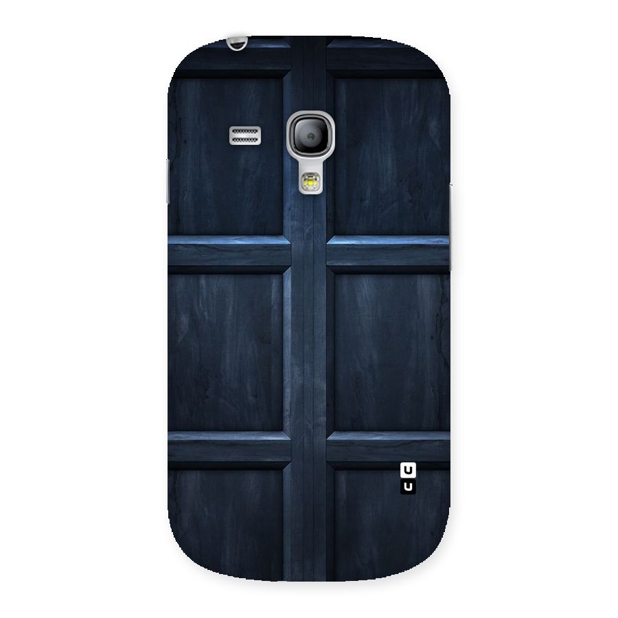 Blue Door Design Back Case for Galaxy S3 Mini