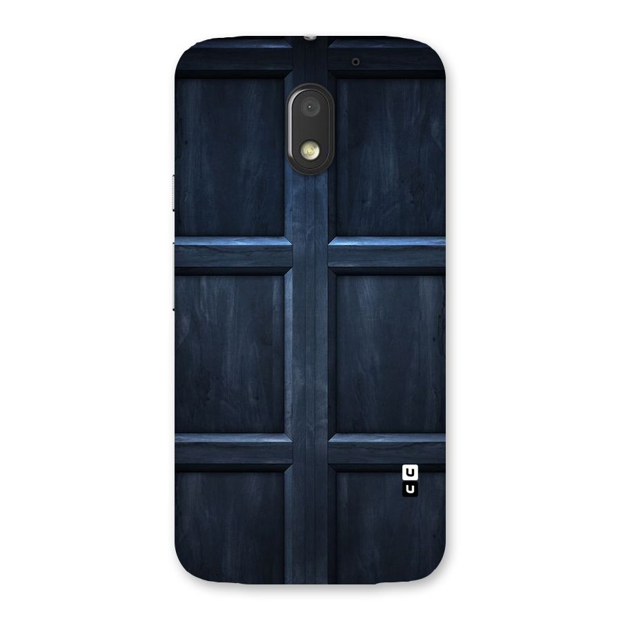 Blue Door Design Back Case for Moto E3 Power