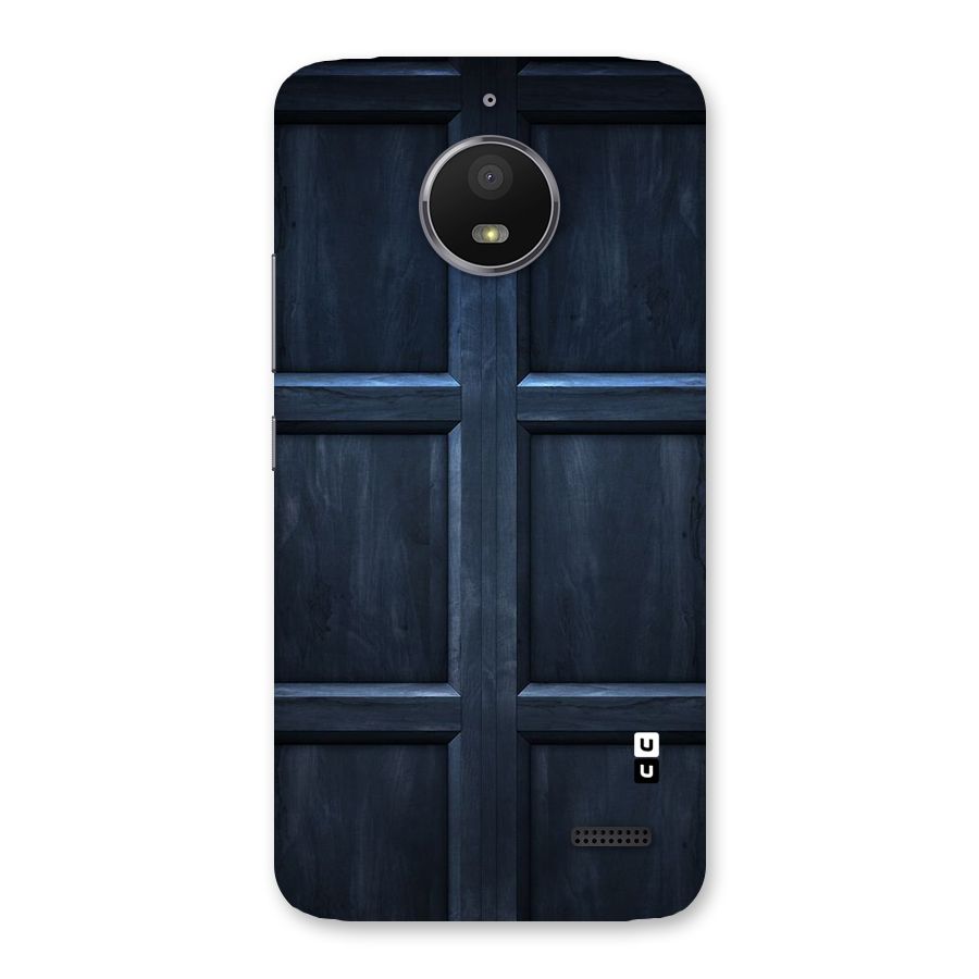 Blue Door Design Back Case for Moto E4