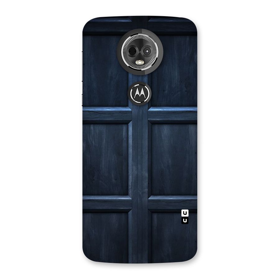 Blue Door Design Back Case for Moto E5 Plus