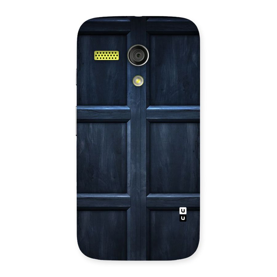 Blue Door Design Back Case for Moto G