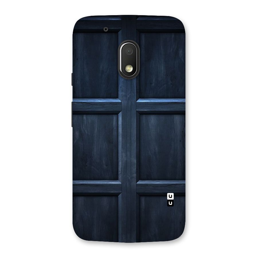 Blue Door Design Back Case for Moto G4 Play