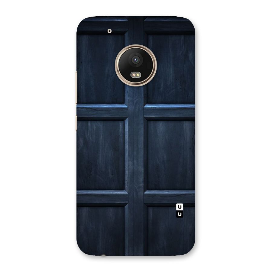 Blue Door Design Back Case for Moto G5 Plus
