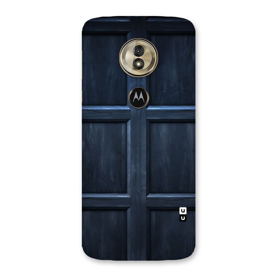 Blue Door Design Back Case for Moto G6 Play