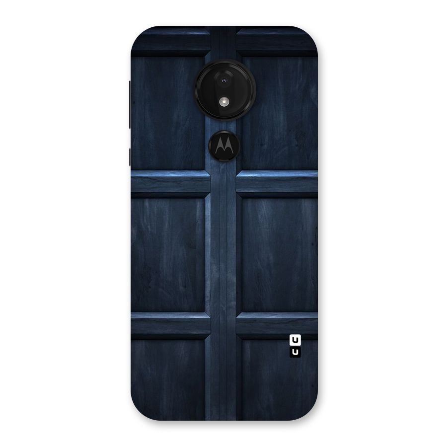 Blue Door Design Back Case for Moto G7 Power