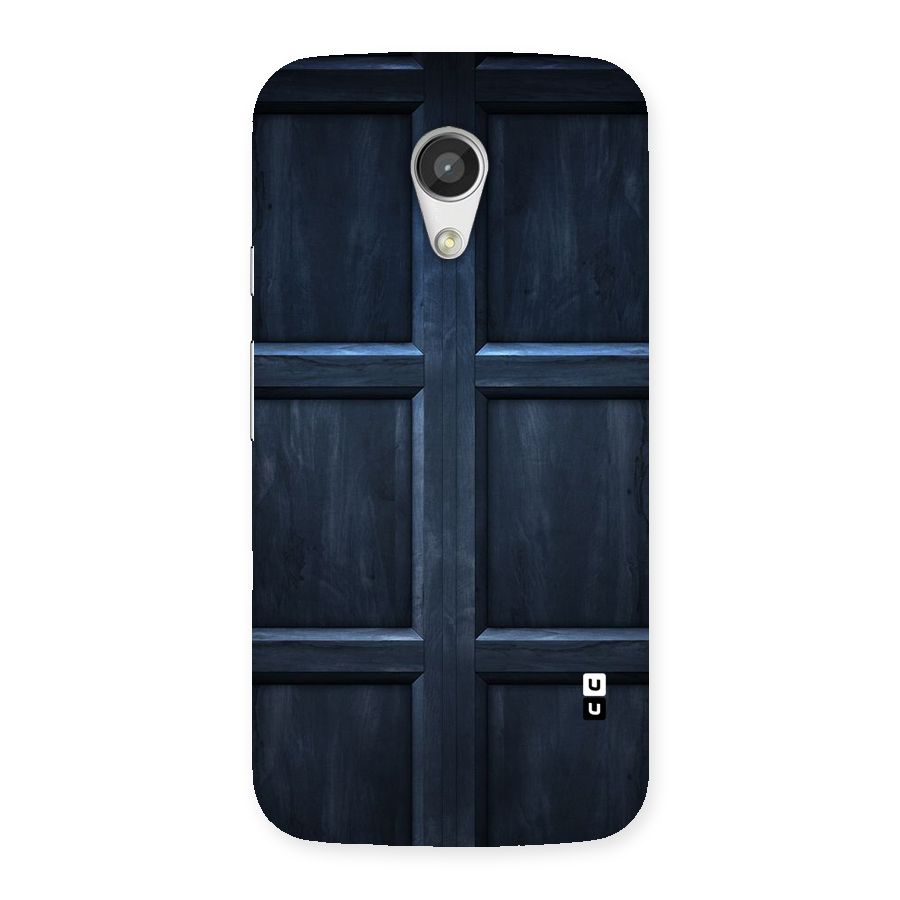 Blue Door Design Back Case for Moto G 2nd Gen