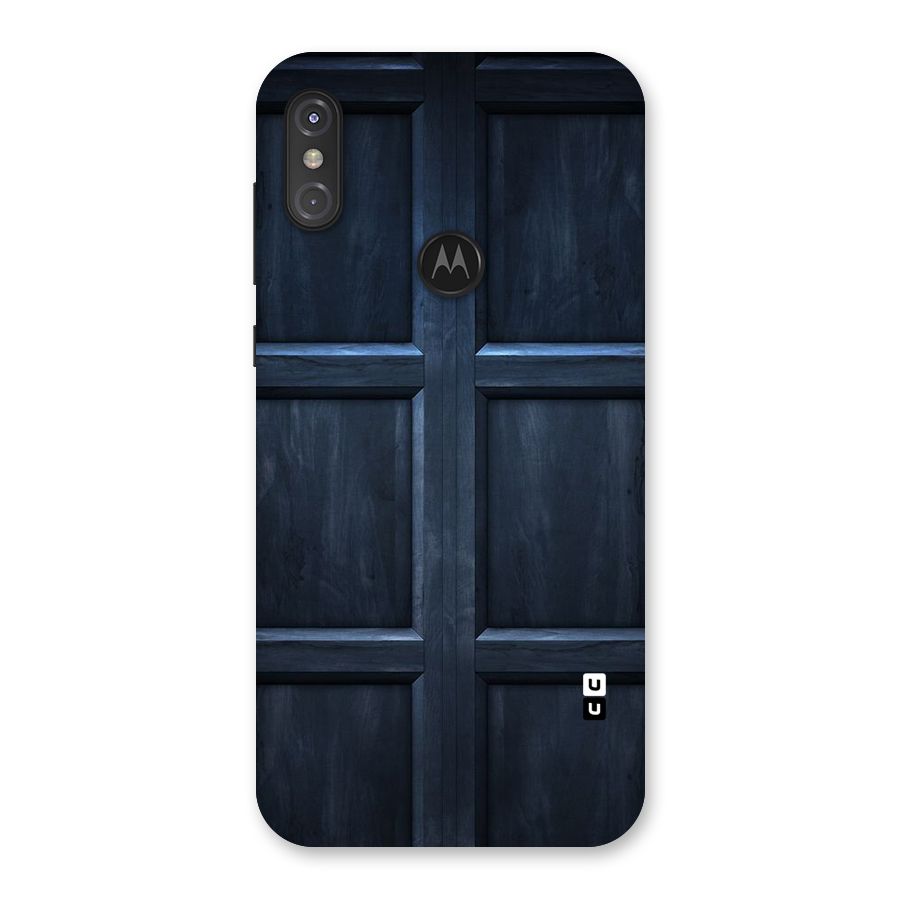 Blue Door Design Back Case for Motorola One Power