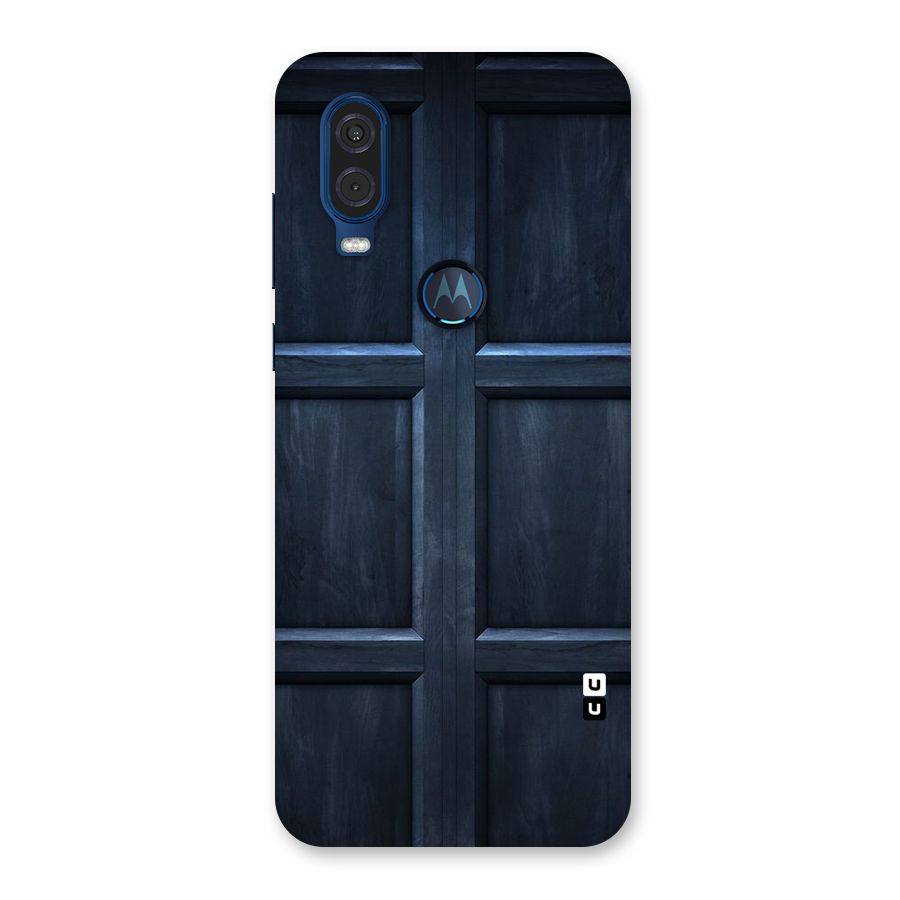 Blue Door Design Back Case for Motorola One Vision