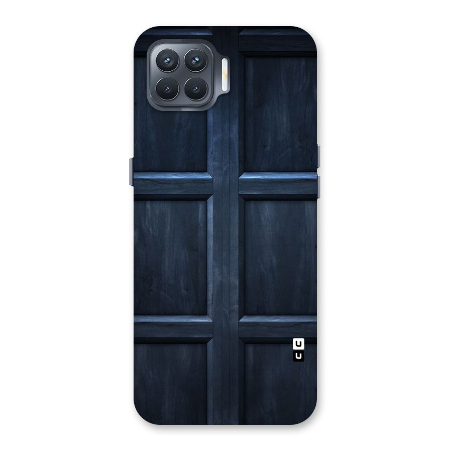 Blue Door Design Back Case for Oppo F17 Pro