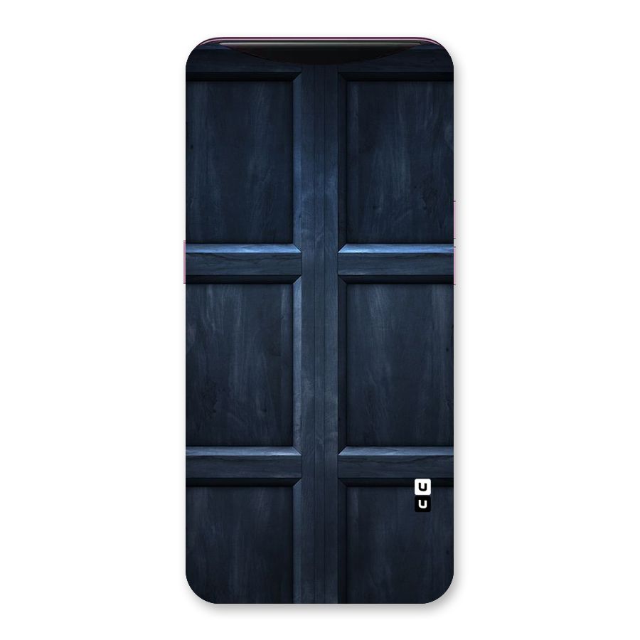 Blue Door Design Back Case for Oppo Find X