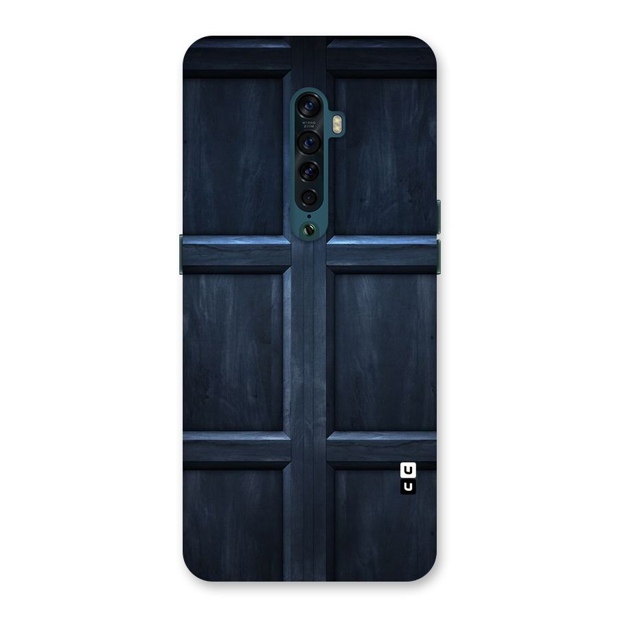Blue Door Design Back Case for Oppo Reno2