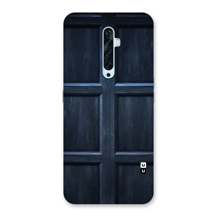 Blue Door Design Back Case for Oppo Reno2 F