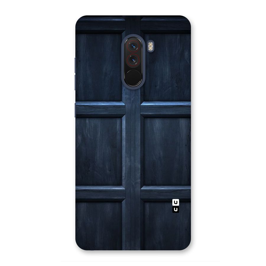 Blue Door Design Back Case for Poco F1