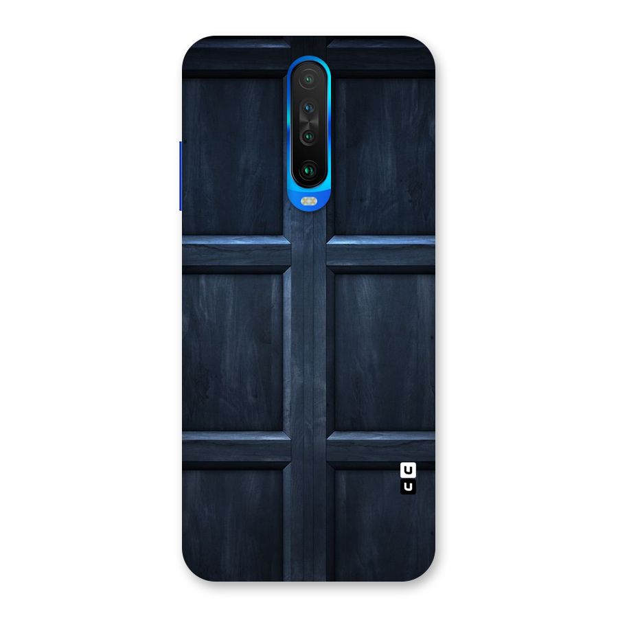 Blue Door Design Back Case for Poco X2