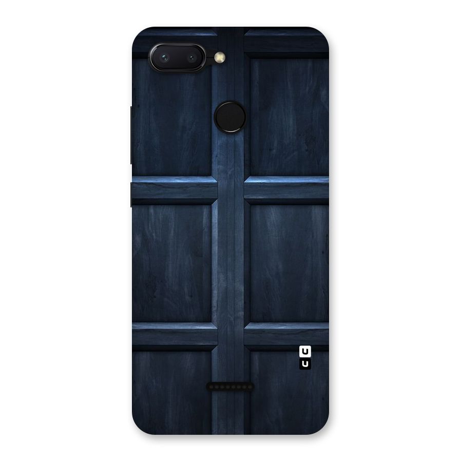 Blue Door Design Back Case for Redmi 6