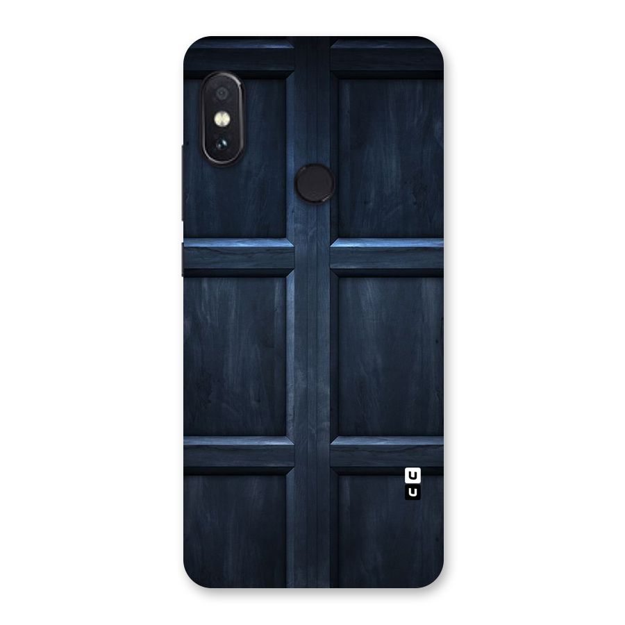 Blue Door Design Back Case for Redmi Note 5 Pro
