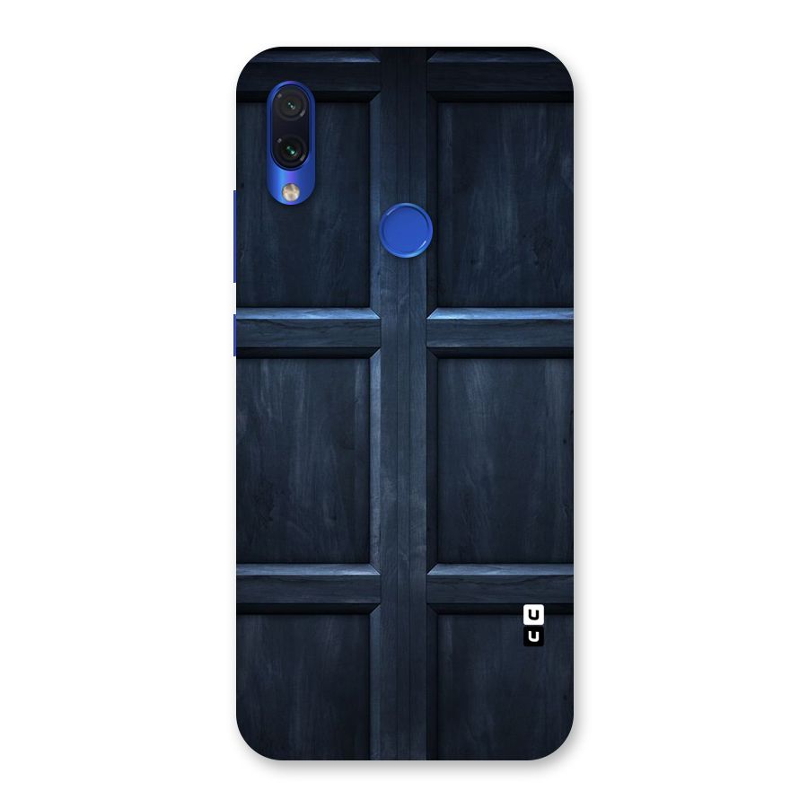 Blue Door Design Back Case for Redmi Note 7