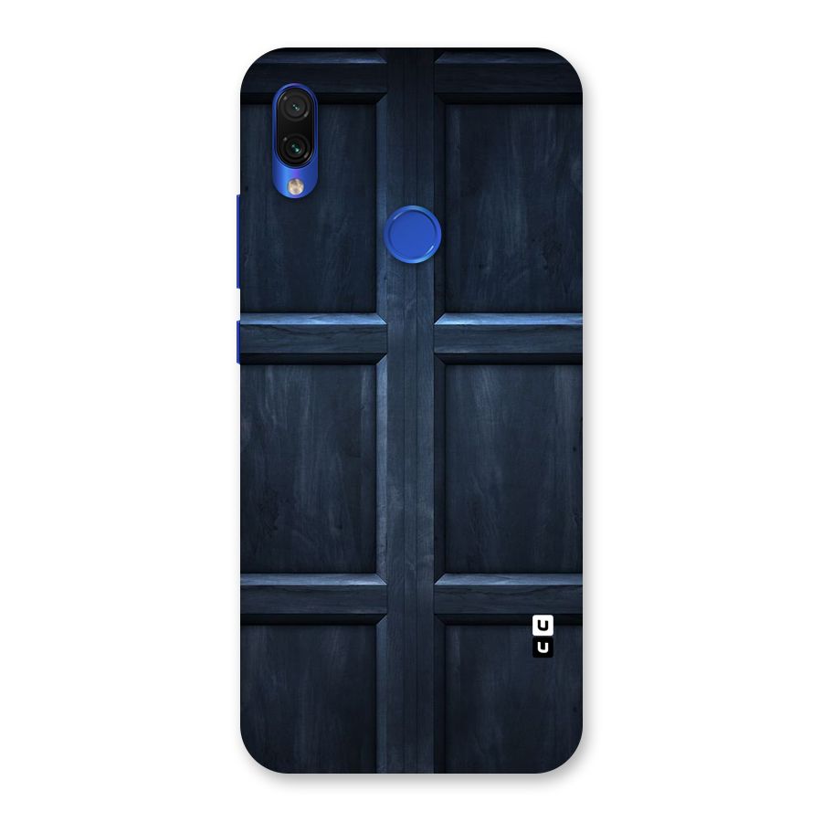 Blue Door Design Back Case for Redmi Note 7S
