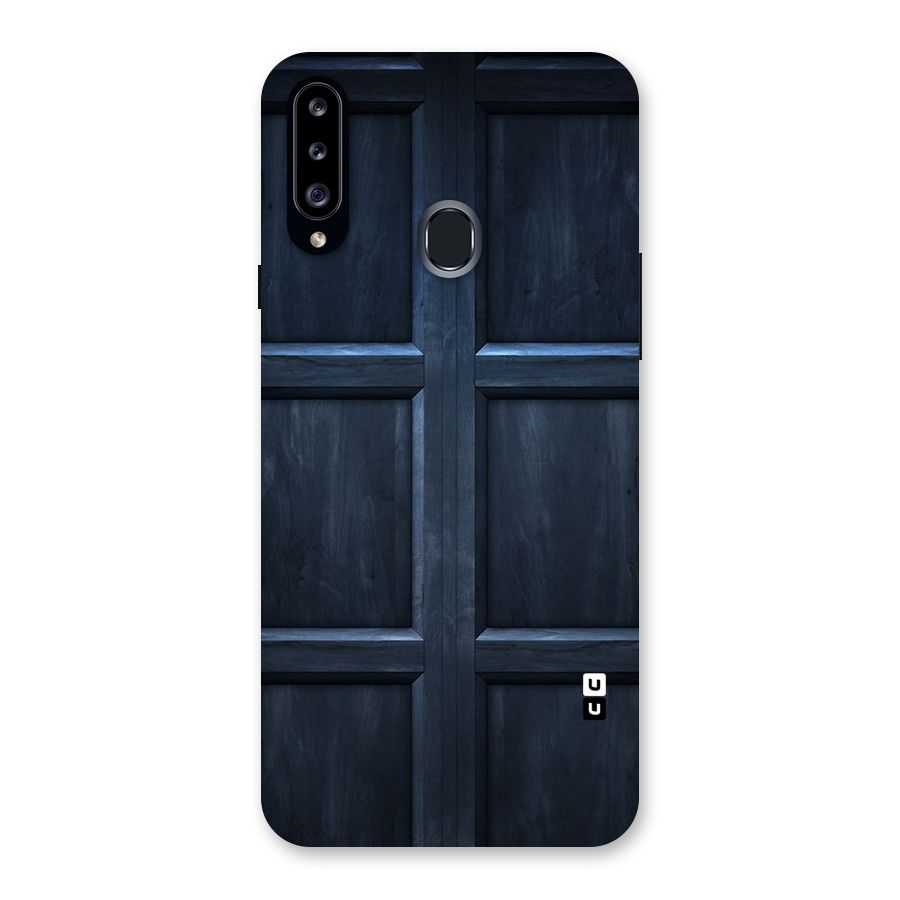Blue Door Design Back Case for Samsung Galaxy A20s