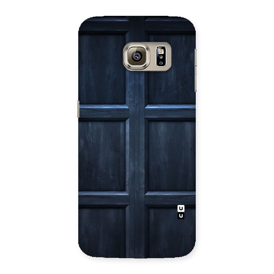 Blue Door Design Back Case for Samsung Galaxy S6 Edge