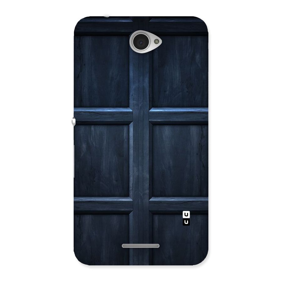 Blue Door Design Back Case for Sony Xperia E4