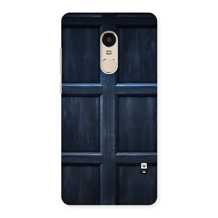 Blue Door Design Back Case for Xiaomi Redmi Note 4