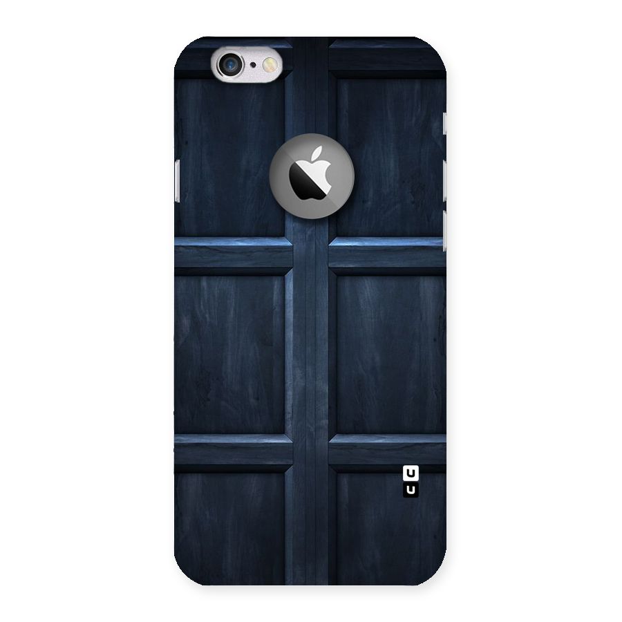 Blue Door Design Back Case for iPhone 6 Logo Cut