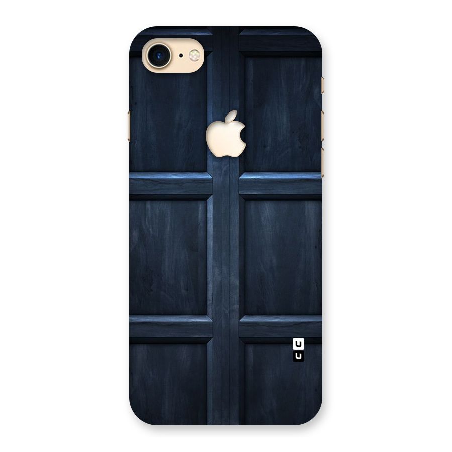 Blue Door Design Back Case for iPhone 7 Apple Cut