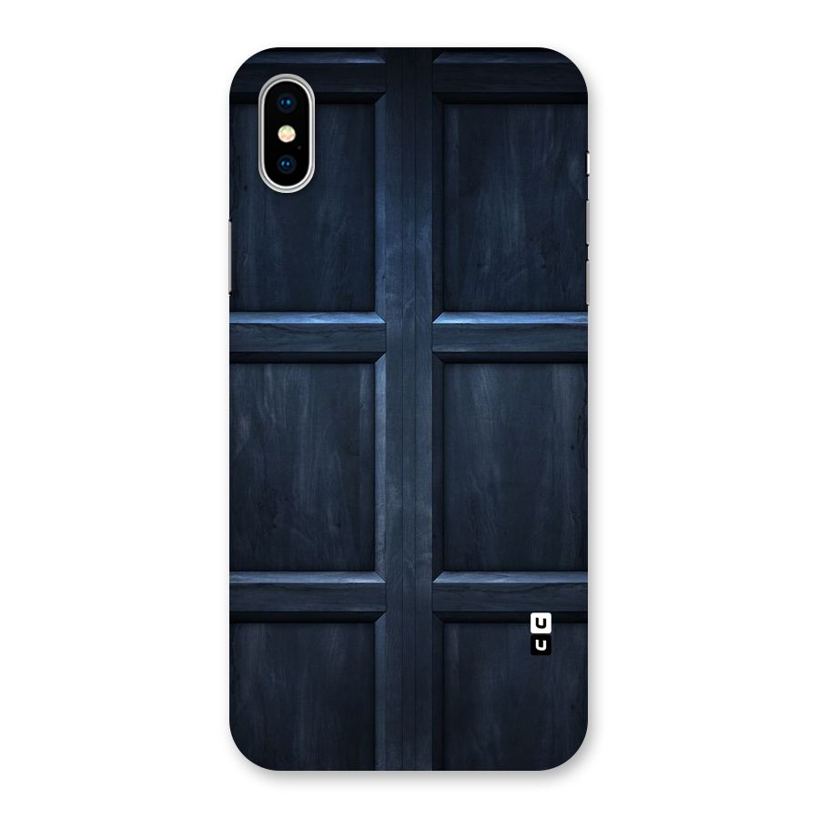 Blue Door Design Back Case for iPhone XS