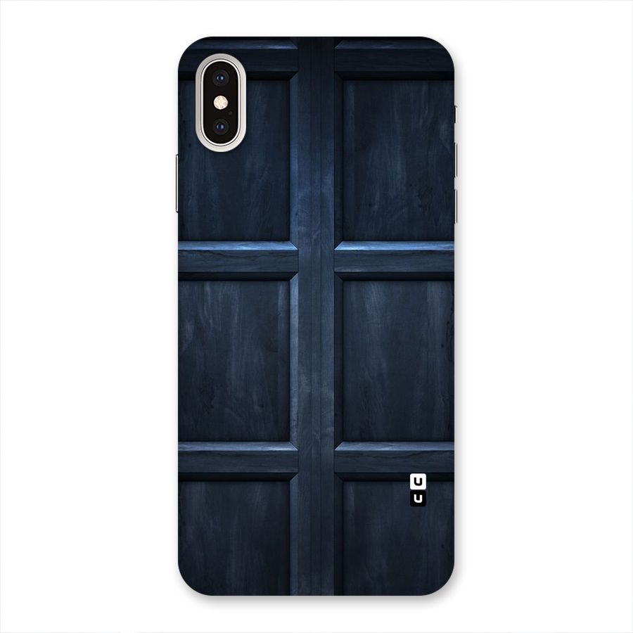 Blue Door Design Back Case for iPhone XS Max