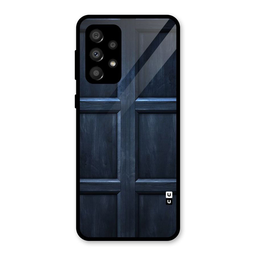 Blue Door Design Glass Back Case for Galaxy A32