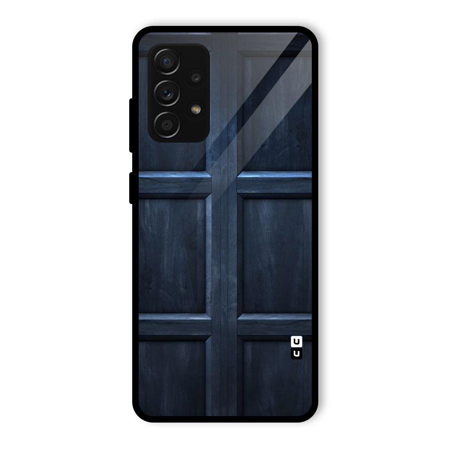 Blue Door Design Glass Back Case for Galaxy A53 5G