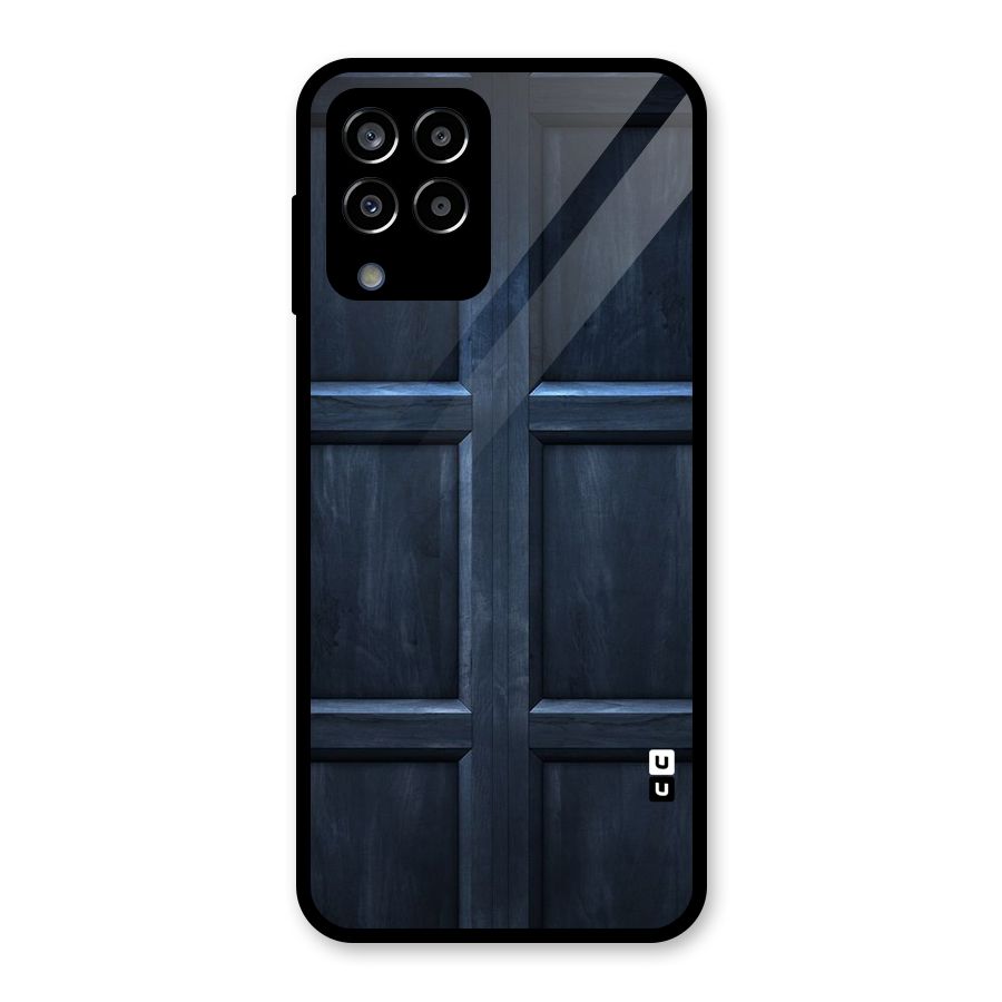 Blue Door Design Glass Back Case for Galaxy M33