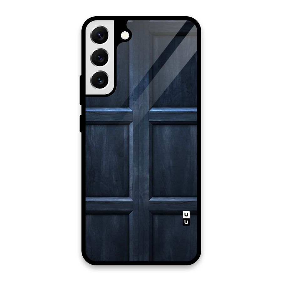 Blue Door Design Glass Back Case for Galaxy S22 Plus 5G