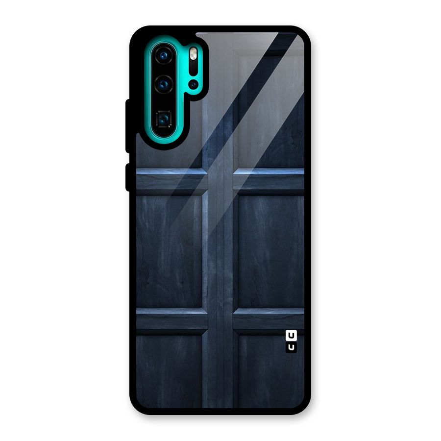 Blue Door Design Glass Back Case for Huawei P30 Pro