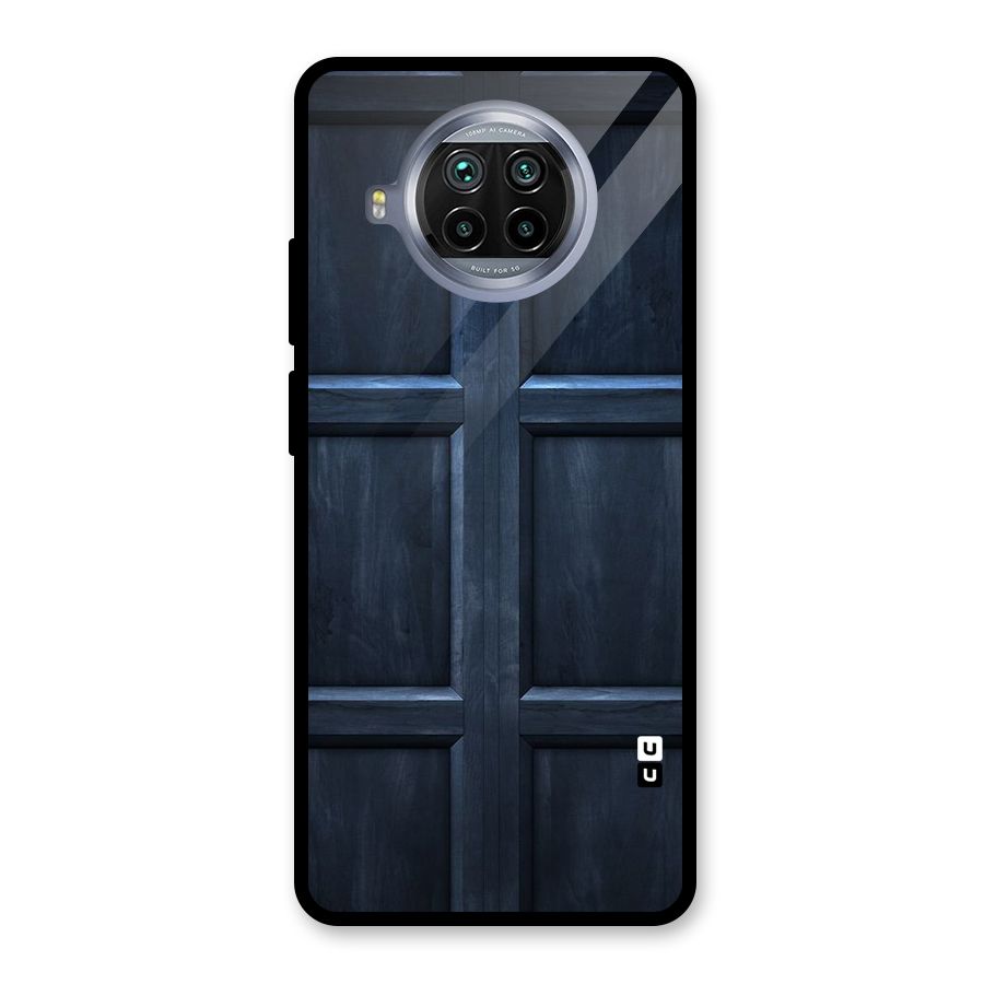 Blue Door Design Glass Back Case for Mi 10i