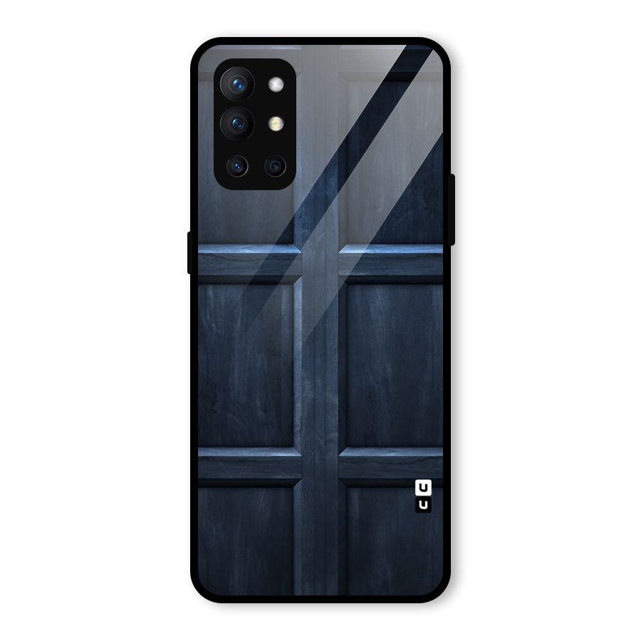 Blue Door Design Glass Back Case for OnePlus 9R