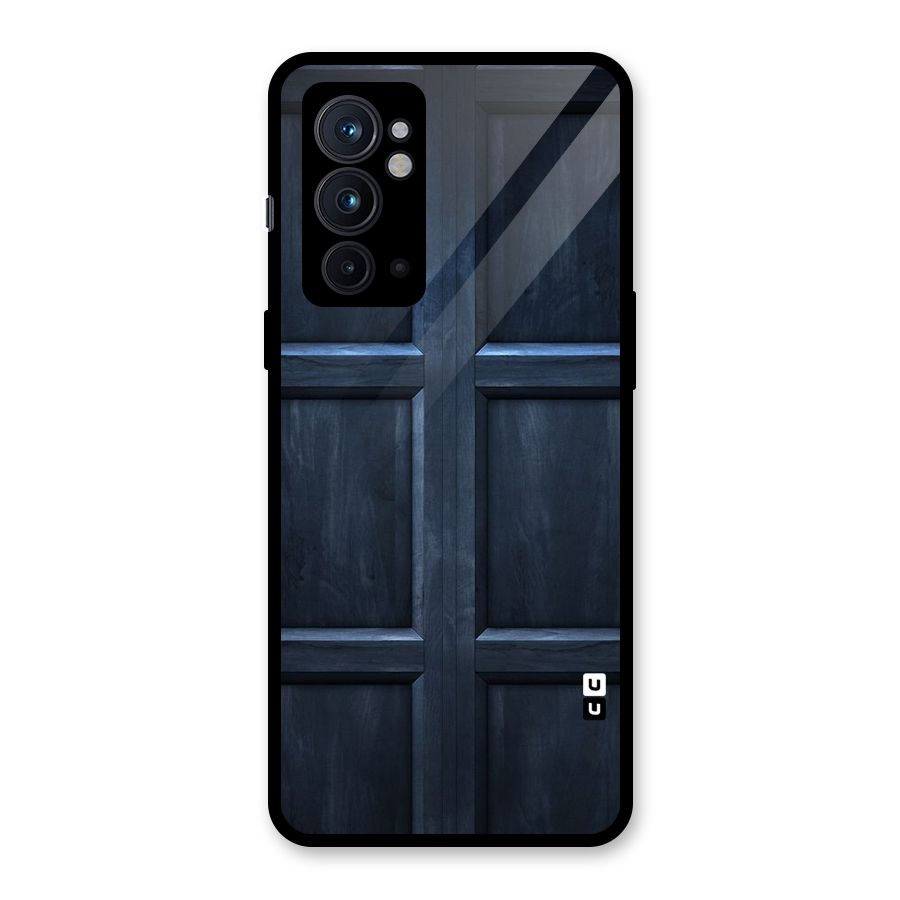 Blue Door Design Glass Back Case for OnePlus 9RT 5G