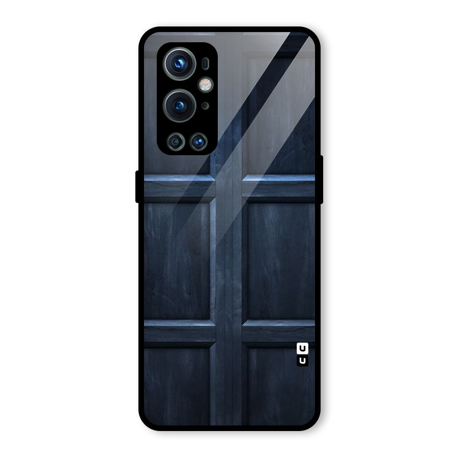 Blue Door Design Glass Back Case for OnePlus 9 Pro