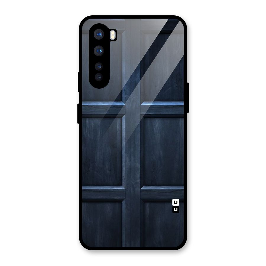 Blue Door Design Glass Back Case for OnePlus Nord