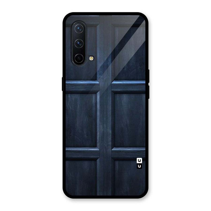 Blue Door Design Glass Back Case for OnePlus Nord CE 5G