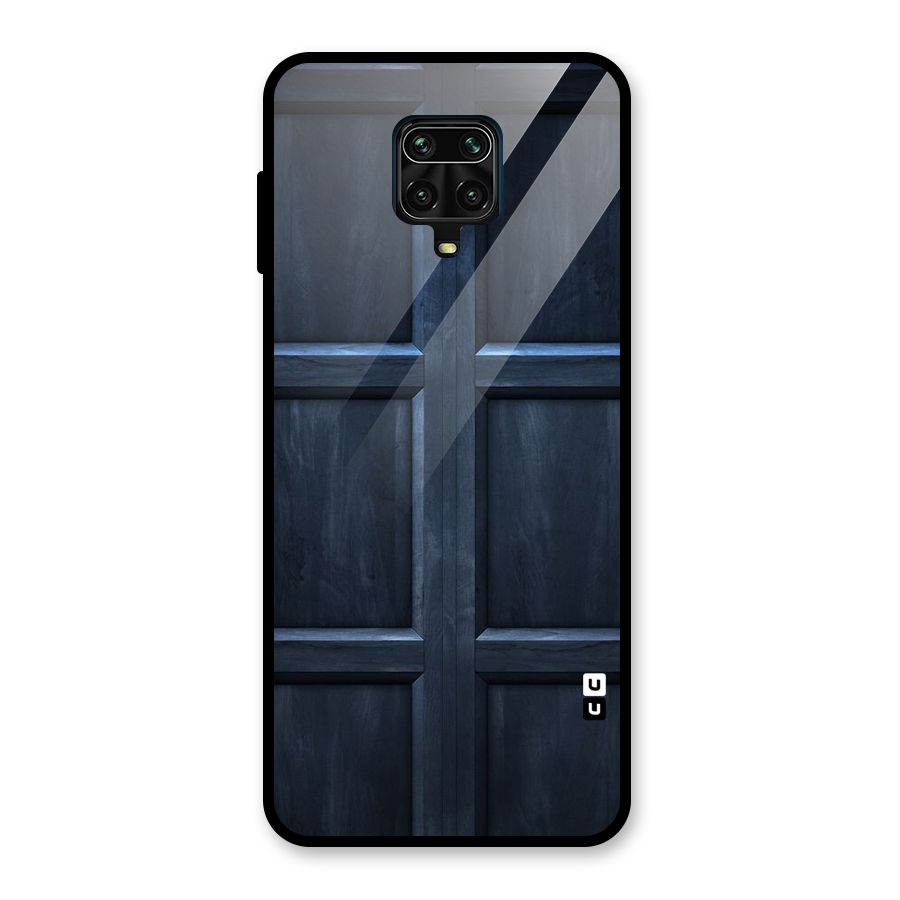 Blue Door Design Glass Back Case for Poco M2 Pro