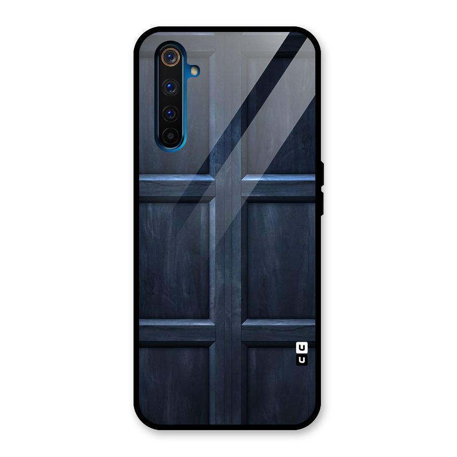 Blue Door Design Glass Back Case for Realme 6 Pro
